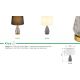 Veioze - Veioza/Lampa de masa design decorativ KISA alama/negru