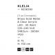 Pendule, Lustre suspendate - Lustra LED suspendata deosebita design modern KLELIA