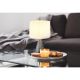 Veioze - Veioza/Lampa de masa design decorativ KISA nickel/alb
