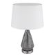 Veioze - Veioza/Lampa de masa design decorativ KISA nickel/alb