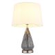 Veioze - Veioza/Lampa de masa design decorativ KISA nickel/alb