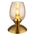 Veioza/Lampa de masa design decorativ KUWAITA alama/chihlimbar
