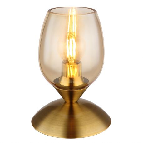 Veioze - Veioza/Lampa de masa design decorativ KUWAITA alama/chihlimbar
