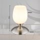 Veioze - Veioza/Lampa de masa design decorativ KUWAITA nickel/opal