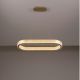 Pendule, Lustre suspendate - Lustra LED suspendata deosebita KLEPSIDRA, 90x30cm