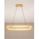 Pendule, Lustre suspendate - Lustra LED suspendata deosebita KLEPSIDRA, 90x30cm