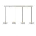 Lustra cu 4 pendule LED design modern KEROS