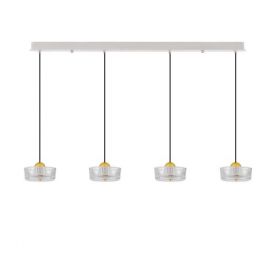 Lustra cu 4 pendule LED design modern KEROS