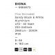 Pendule, Lustre suspendate - Lustra LED design modern DIONA 60cm, 2700K