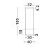 Pendule, Lustre suspendate - Lustra LED design modern DIONA 40cm, 2700K