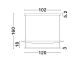 Pendule, Lustre suspendate - Lustra LED design modern DIONA 120x30cm, 2700K
