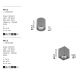Spoturi - Spot LED aplicat iluminat exterior din beton IP65 RITZ R