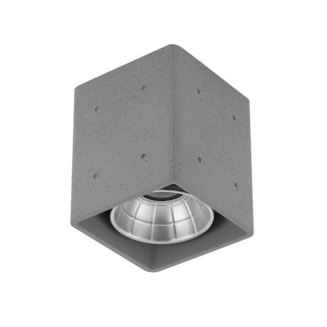 Spoturi - Spot LED aplicat iluminat exterior din beton IP65 RITZ SQ