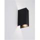 Aplice - Aplica LED iluminat exterior ambiental IP54 ORION negru