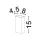 Aplice - Aplica LED iluminat exterior ambiental IP54 ORION cafeniu