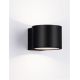 Aplice - Aplica LED iluminat exterior ambiental IP54 BETA II negru