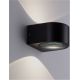 Aplice - Aplica LED iluminat exterior ambiental IP54 OPERA II negru
