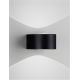 Aplice - Aplica LED iluminat exterior ambiental IP54 OPERA II negru