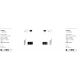 Aplice - Aplica LED iluminat exterior ambiental IP54 OPERA II negru