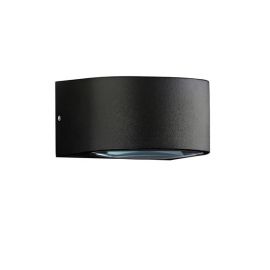 Aplice - Aplica LED iluminat exterior ambiental IP54 OPERA negru