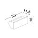 Aplice - Aplica LED iluminat exterior modern IP65 STYLE L-30cm
