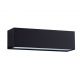 Aplica LED iluminat exterior ambiental IP54 FLORA negru