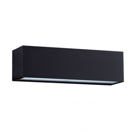 Aplice - Aplica LED iluminat exterior ambiental IP54 FLORA negru