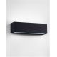 Aplice - Aplica LED iluminat exterior ambiental IP54 FLORA negru