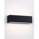 Aplice - Aplica LED iluminat exterior ambiental IP54 FLORA negru