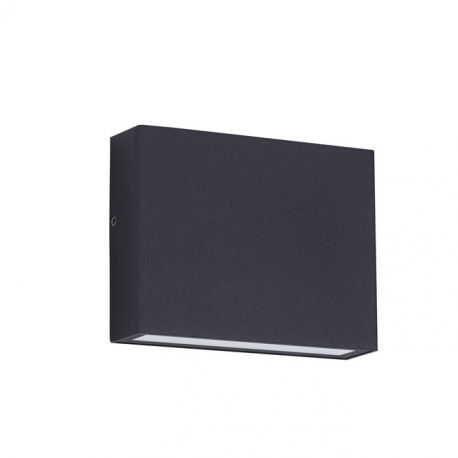 Aplice - Aplica LED iluminat exterior ambiental IP54 TICK negru