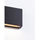 Aplice - Aplica LED iluminat exterior ambiental IP54 TICK negru