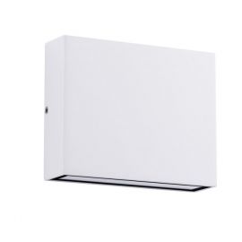 Aplice - Aplica LED iluminat exterior ambiental IP54 TICK II alba