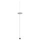 Lampadar LED suspendat de tavan OLOS, H-370cm