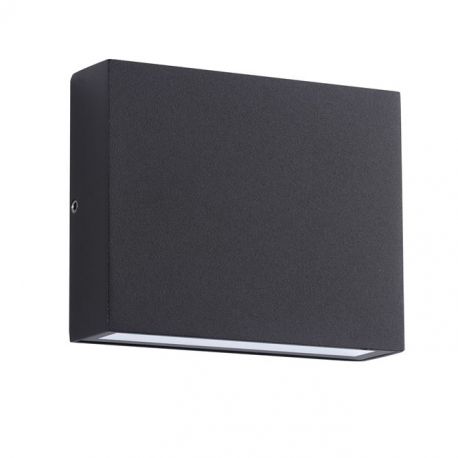 Aplice - Aplica LED iluminat exterior ambiental IP54 TICK II negru