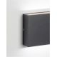 Aplice - Aplica LED iluminat exterior ambiental IP54 TICK II negru
