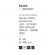 Pendule, Lustre suspendate - Lustra LED suspendata design modern OLEA, 48cm