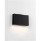 Aplice - Aplica LED iluminat exterior ambiental IP65 YOKO negru