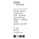 Lampadare - Lampadar LED suspendat de tavan OLEA, H-340cm