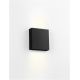 Aplice - Aplica LED iluminat exterior ambiental IP65 WAY II negru