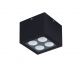Plafoniere - Plafoniera/Spot LED iluminat exterior IP54 SIMPLY negru