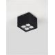 Plafoniere - Plafoniera/Spot LED iluminat exterior IP54 SIMPLY negru