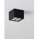 Plafoniere - Plafoniera/Spot LED iluminat exterior IP54 SIMPLY negru