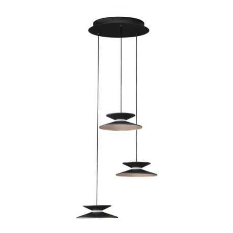 Pendule, Lustre suspendate - Lustra cu 3 pendule LED design modern Morfi