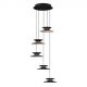 Pendule, Lustre suspendate - Lustra cu 5 pendule LED design modern Morfi