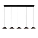 Lustra cu 5 pendule LED design modern Morfi