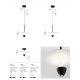 Pendule, Lustre suspendate - Lustra/Pendul LED design modern LUET D-26cm