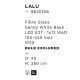 Pendule, Lustre suspendate - Lustra/Pendul design decorativ LALU 40cm