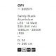 Pendule, Lustre suspendate - Pendul LED design ambiental Opi negru