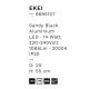 Pendule, Lustre suspendate - Lustra LED design ambiental EKEI negru