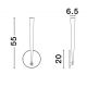 Pendule, Lustre suspendate - Lustra LED design ambiental EKEI negru